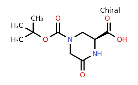 CAS 1240586-09-7 | (S)-5-Oxo-piperazine-1,3-dicarboxylic acid 1-tert-butyl ester