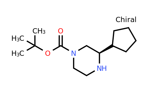 CAS 1240586-19-9 | (R)-3-Cyclopentyl-piperazine-1-carboxylic acid tert-butyl ester
