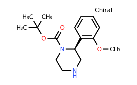 CAS 1240586-23-5 | (S)-2-(2-Methoxy-phenyl)-piperazine-1-carboxylic acid tert-butyl ester