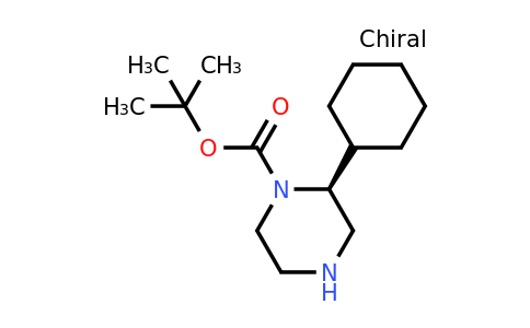 CAS 1240586-37-1 | (S)-2-Cyclohexyl-piperazine-1-carboxylic acid tert-butyl ester