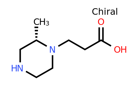 CAS 1240586-38-2 | (S)-3-(2-Methylpiperazin-1-YL)propanoic acid