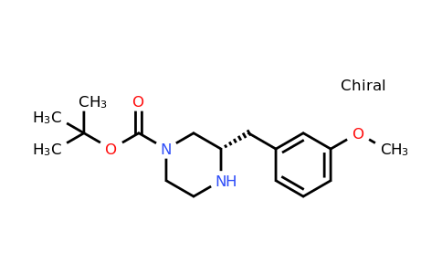 CAS 1240586-40-6 | (S)-3-(3-Methoxy-benzyl)-piperazine-1-carboxylic acid tert-butyl ester
