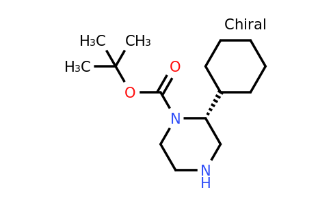 CAS 1240586-42-8 | (R)-2-Cyclohexyl-piperazine-1-carboxylic acid tert-butyl ester