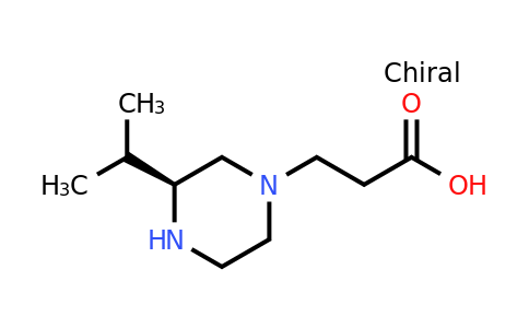 CAS 1240586-50-8 | (S)-3-(3-Isopropylpiperazin-1-YL)propanoic acid