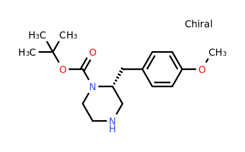 CAS 1240586-63-3 | (R)-2-(4-Methoxy-benzyl)-piperazine-1-carboxylic acid tert-butyl ester