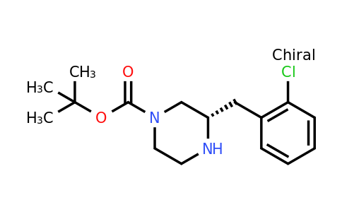 CAS 1240586-74-6 | (S)-3-(2-Chloro-benzyl)-piperazine-1-carboxylic acid tert-butyl ester