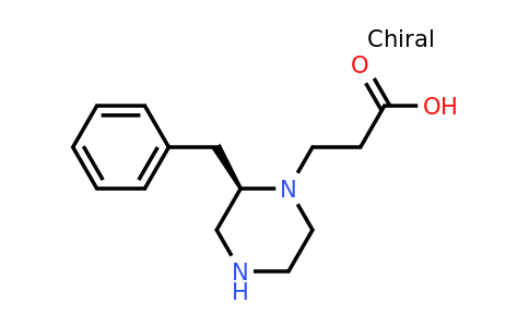 CAS 1240586-90-6 | (R)-3-(2-Benzylpiperazin-1-YL)propanoic acid