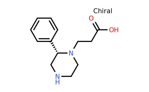 CAS 1240586-91-7 | (S)-3-(2-Phenylpiperazin-1-YL)propanoic acid