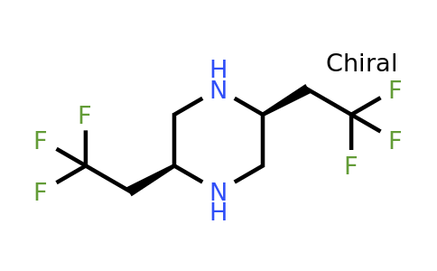 CAS 1240586-94-0 | (2S,5S)-2,5-Bis-(2,2,2-trifluoro-ethyl)-piperazine