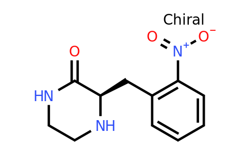 CAS 1240586-97-3 | (R)-3-(2-Nitro-benzyl)-piperazin-2-one