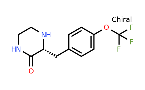 CAS 1240586-98-4 | (R)-3-(4-Trifluoromethoxy-benzyl)-piperazin-2-one