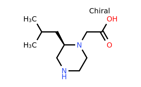 CAS 1240586-99-5 | (R)-2-(2-Isobutylpiperazin-1-YL)acetic acid