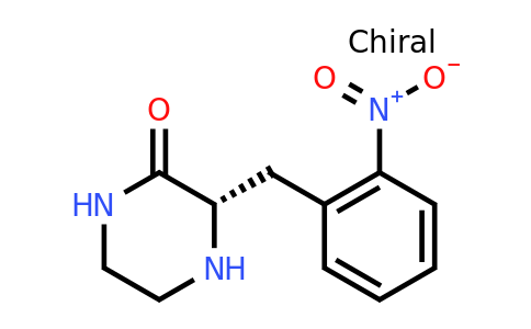CAS 1240587-01-2 | (S)-3-(2-Nitro-benzyl)-piperazin-2-one