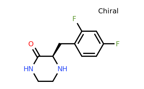 CAS 1240587-04-5 | (R)-3-(2,4-Difluoro-benzyl)-piperazin-2-one