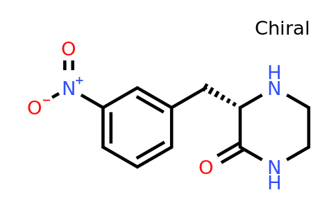 CAS 1240587-07-8 | (S)-3-(3-Nitro-benzyl)-piperazin-2-one