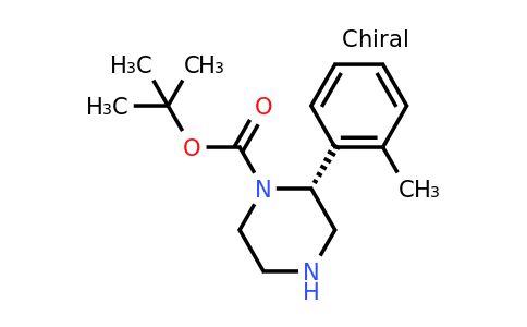 CAS 1240587-13-6 | (R)-2-O-Tolyl-piperazine-1-carboxylic acid tert-butyl ester