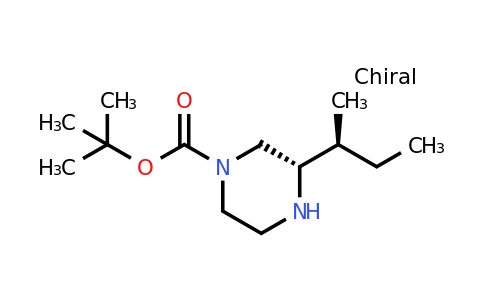 CAS 1240587-21-6 | (S)-3-((S)-Sec-butyl)-piperazine-1-carboxylic acid tert-butyl ester