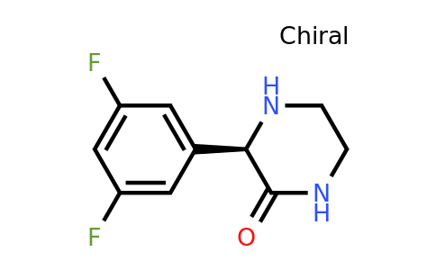 CAS 1240587-29-4 | (R)-3-(3,5-Difluoro-phenyl)-piperazin-2-one