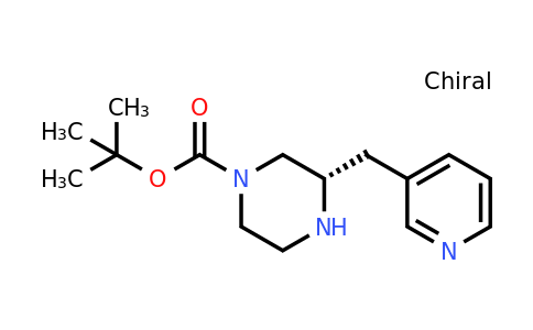 CAS 1240587-39-6 | (S)-3-Pyridin-3-ylmethyl-piperazine-1-carboxylic acid tert-butyl ester