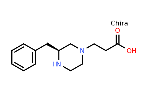 CAS 1240587-67-0 | (S)-3-(3-Benzylpiperazin-1-YL)propanoic acid