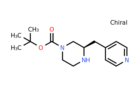 CAS 1240587-68-1 | (R)-3-Pyridin-4-ylmethyl-piperazine-1-carboxylic acid tert-butyl ester