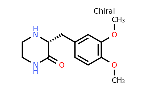 CAS 1240587-78-3 | (R)-3-(3,4-Dimethoxy-benzyl)-piperazin-2-one