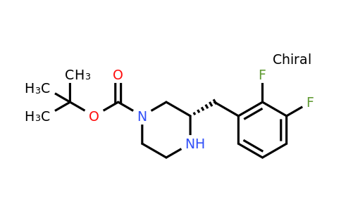 CAS 1240587-80-7 | (S)-3-(2,3-Difluoro-benzyl)-piperazine-1-carboxylic acid tert-butyl ester