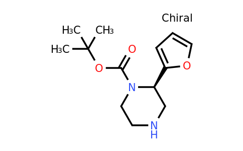 CAS 1240587-83-0 | (R)-2-Furan-2-YL-piperazine-1-carboxylic acid tert-butyl ester