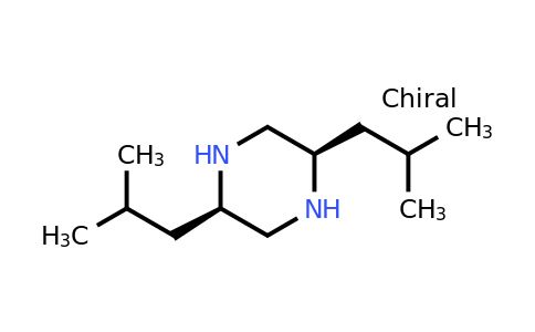 CAS 1240587-91-0 | (2R,5R)-2,5-Bis(2-methylpropyl)piperazine