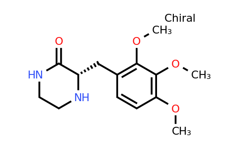 CAS 1240587-93-2 | (S)-3-(2,3,4-Trimethoxy-benzyl)-piperazin-2-one