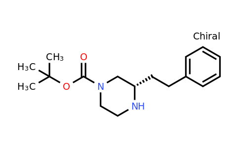 CAS 1240587-97-6 | (S)-3-Phenethyl-piperazine-1-carboxylic acid tert-butyl ester