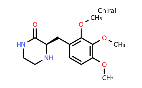CAS 1240588-00-4 | (R)-3-(2,3,4-Trimethoxy-benzyl)-piperazin-2-one