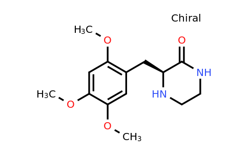 CAS 1240588-05-9 | (S)-3-(2,4,5-Trimethoxy-benzyl)-piperazin-2-one
