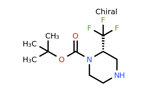 CAS 1240588-06-0 | (S)-2-Trifluoromethyl-piperazine-1-carboxylic acid tert-butyl ester