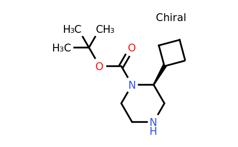 CAS 1240588-10-6 | (S)-2-Cyclobutyl-piperazine-1-carboxylic acid tert-butyl ester