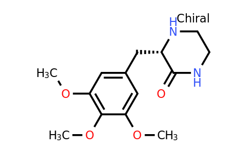 CAS 1240588-16-2 | (S)-3-(3,4,5-Trimethoxy-benzyl)-piperazin-2-one