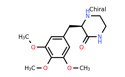 CAS 1240588-20-8 | (R)-3-(3,4,5-Trimethoxy-benzyl)-piperazin-2-one