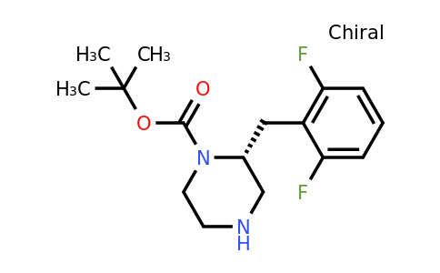 CAS 1240588-21-9 | (R)-2-(2,6-Difluoro-benzyl)-piperazine-1-carboxylic acid tert-butyl ester