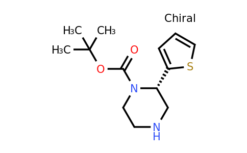 CAS 1240588-22-0 | (S)-2-Thiophen-2-YL-piperazine-1-carboxylic acid tert-butyl ester