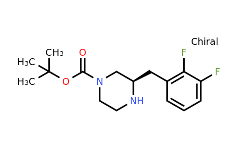 CAS 1240588-23-1 | (R)-3-(2,3-Difluoro-benzyl)-piperazine-1-carboxylic acid tert-butyl ester