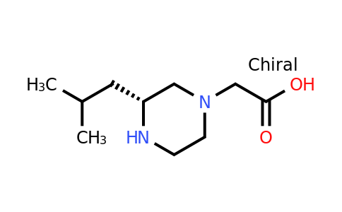 CAS 1240588-26-4 | (R)-2-(3-Isobutylpiperazin-1-YL)acetic acid