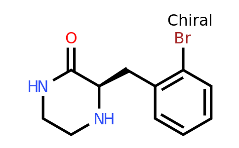CAS 1240588-27-5 | (R)-3-(2-Bromo-benzyl)-piperazin-2-one