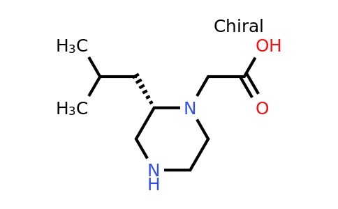CAS 1240588-29-7 | (S)-2-(2-Isobutylpiperazin-1-YL)acetic acid