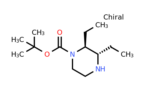 CAS 1240588-30-0 | (2S,3S)-2,3-Diethyl-piperazine-1-carboxylic acid tert-butyl ester