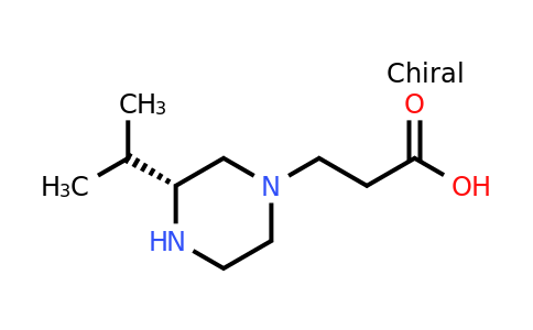CAS 1240588-34-4 | (R)-3-(3-Isopropylpiperazin-1-YL)propanoic acid