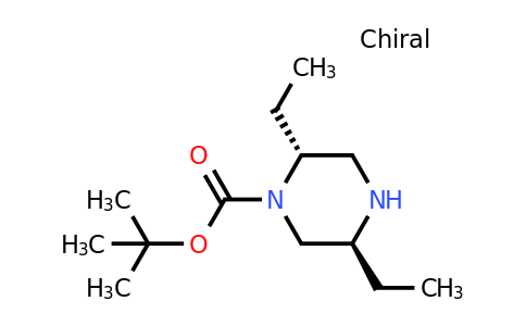CAS 1240588-35-5 | (2R,5S)-1-N-BOC-2,5-Diethyl piperazine
