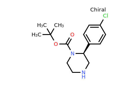 CAS 1240588-36-6 | (S)-2-(4-Chloro-phenyl)-piperazine-1-carboxylic acid tert-butyl ester