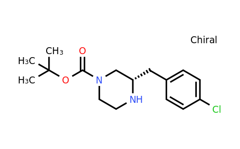 CAS 1240588-37-7 | (S)-3-(4-Chloro-benzyl)-piperazine-1-carboxylic acid tert-butyl ester