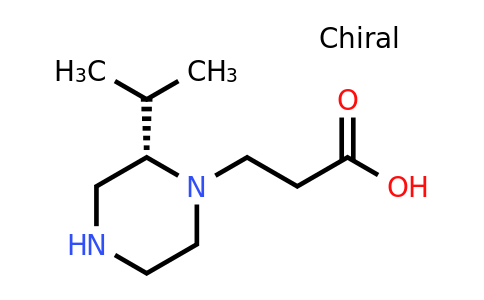 CAS 1240588-42-4 | (S)-3-(2-Isopropylpiperazin-1-YL)propanoic acid