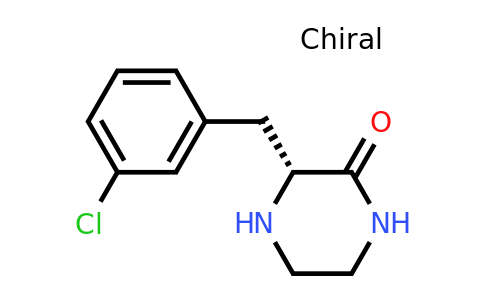 CAS 1240588-43-5 | (R)-3-(3-Chloro-benzyl)-piperazin-2-one